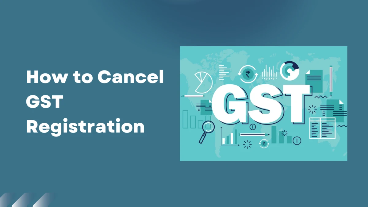 how to cancel gst registration